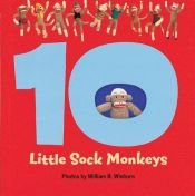 book cover of 10 Little Sock Monkeys by Harriet Ziefert