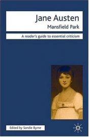 book cover of Jane Austen : Mansfield Park by Sandie Byrne