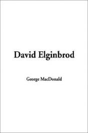 book cover of David Elginbrod by George MacDonald