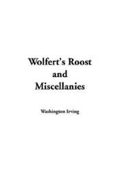 book cover of Wolfert's roost, and miscellanies by Washington Irving