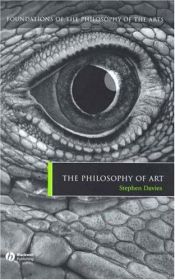 book cover of Philosophy of Art by Stephen Davies