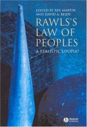 book cover of Rawls's Law of Peoples: A Realistic Utopia by Rex Martin