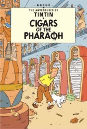 book cover of Les Cigares du pharaon by Herge
