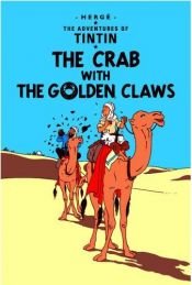 book cover of Krabben med de gyldne klosakse by Herge