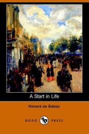 book cover of Un début dans la vie by אונורה דה בלזק