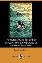 book cover of The Outdoor Girls at Rainbow Lake by Laura Lee Hope