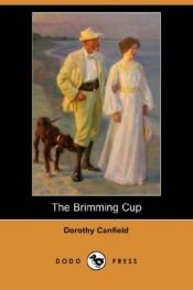 book cover of The Brimming Cup by Dorothy Canfield Fisher