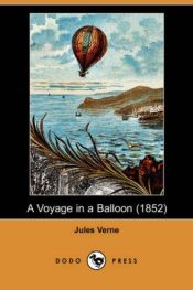 book cover of A Voyage in a Balloon (1852) by ჟიულ ვერნი