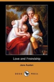 book cover of Love & Freindship by Jane Austenová