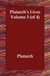 book cover of Vies des hommes illustres. Tome III by Plutarch