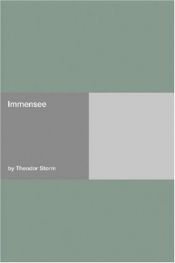 book cover of Immensee by テオドール・シュトルム