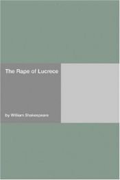 book cover of The Rape of Lucrece (Penguin Shakespeare) by Ουίλλιαμ Σαίξπηρ