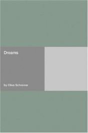 book cover of Dreams by Olive Schreiner