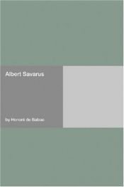 book cover of Albert Savarus by أونوريه دي بلزاك