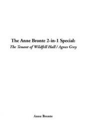 book cover of The Tenant of Wildfell Hall; Agnes Grey by Anne Brontë