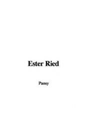 book cover of Ester Ried (GLH Library) by Isabella Macdonald Alden