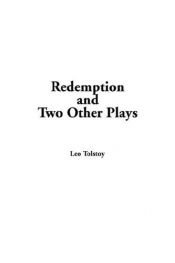 book cover of Redemption And Two Other Plays by Lev Tolstoy