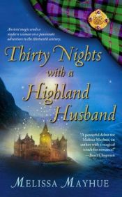 book cover of Thirty nights with a Highland husband by Melissa Mayhue