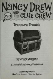 book cover of Treasure trouble by Κάρολιν Κιν