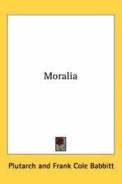 book cover of Moralia by Plutarco