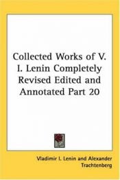 book cover of Collected works by Vladimir Lenin