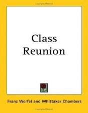 book cover of Class Reunion by Franz Werfel