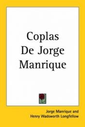 book cover of Coplas a la muerte de su padre by Jorge Manrique