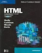 book cover of HTML: Comprehensive Concepts and Techniques, Fourth Edition (Shelly Cashman Series) by Gary B. Shelly