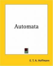 book cover of Automata by E.T.A. Hoffmann