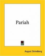 book cover of Pariah by أوغست ستريندبرغ