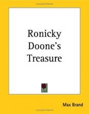 book cover of Ronicky Doone's Treasure by Max Brand