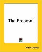 book cover of The Proposal by Anton Ĉeĥov