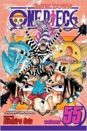 book cover of One Piece 55 by إييتشيرو أودا