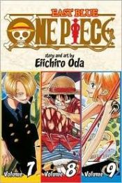 book cover of One Piece (Omnibus (03) by Eiichirō Oda
