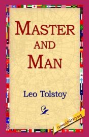 book cover of Master and man and other stories by Leo Tolstoj
