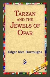 book cover of Tarzan i klejnoty Oparu : powieść by Edgar Rice Burroughs