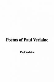 book cover of Poésies by Paul Verlaine