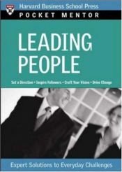 book cover of Leading People (Pocket Mentor) by Harvard Business School Press