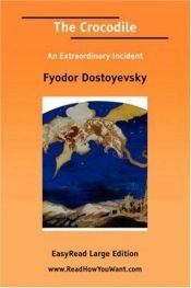 book cover of The Crocodile and Other Tales by Fiódor Dostoievski