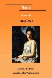 book cover of نانا by Emile Zola|Erich Marx