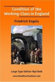 book cover of The Condition of the Working Class in England by Фридрих Енгелс