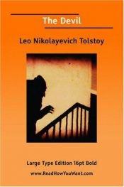book cover of The Devil by Lev Nyikolajevics Tolsztoj