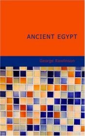 book cover of Ancient Egypt by George. Rawlinson