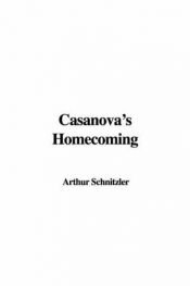 book cover of Casanova's return to Venice by 아르투어 슈니츨러