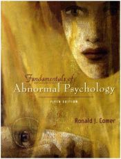 book cover of Fundamentals of Abnormal Psychology & CD-ROM by Ronald J. Comer