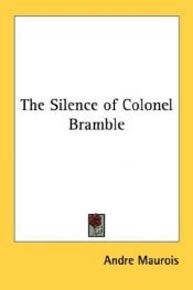 book cover of Les silences du colonel Bramble by 安德烈·莫洛亚