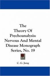 book cover of La teoria della psicoanalisi by C. G. Jung