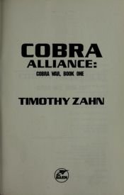 book cover of Cobra alliance by Тимоти Зан