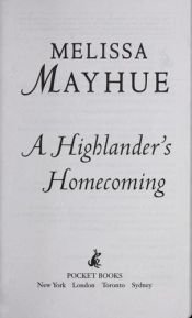 book cover of A Highlander's Homecoming by Melissa Mayhue