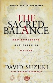 book cover of The sacred balance by David Suzuki